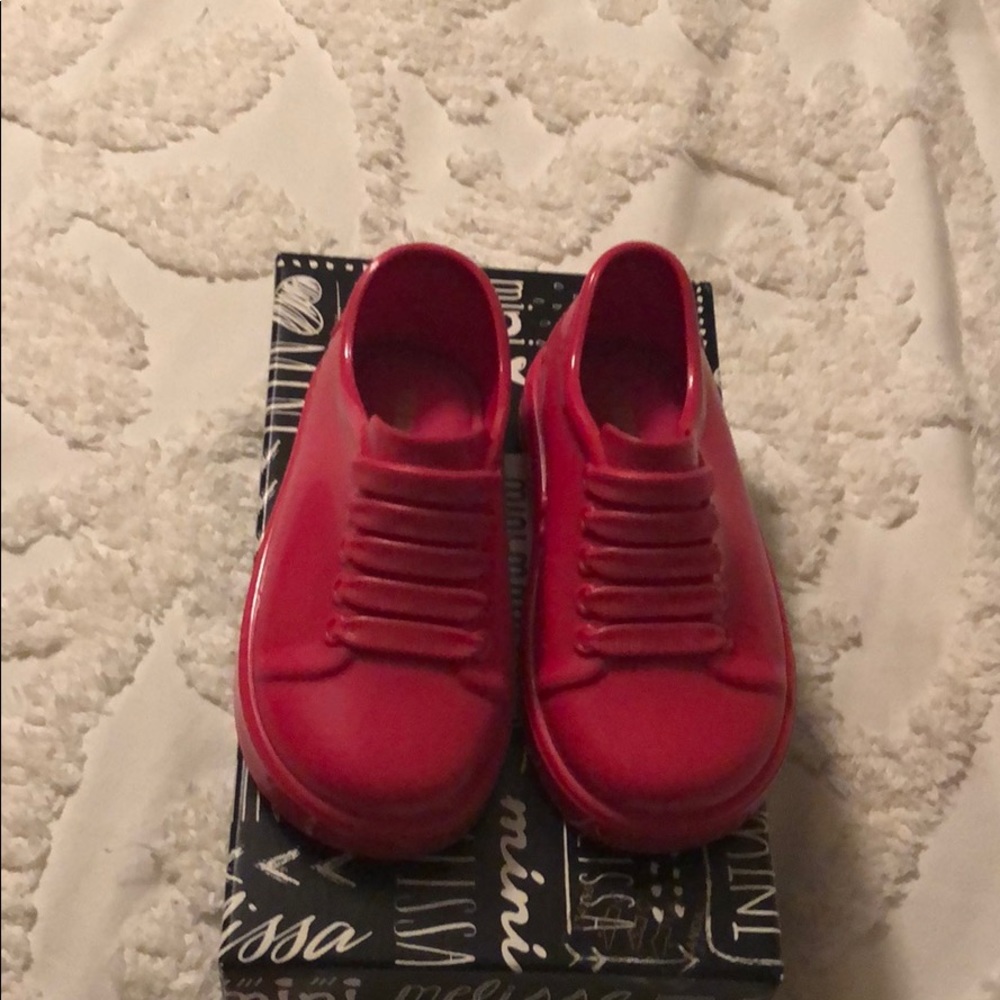 Mini Melissa jelly shoes size 7